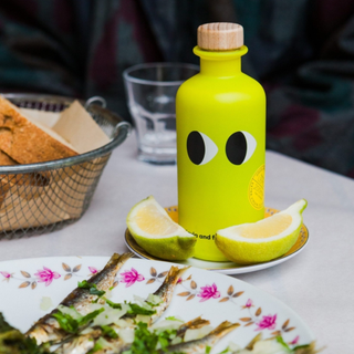 Yiayia and friends fles 200ml extra virgin olijfolie met lemon