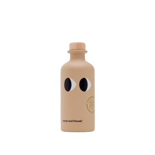 Yiayia and friends fles 200ml extra virgin olijfolie met knoflook