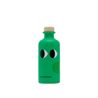 Yiayia and friends fles 200ml extra virgin olijfolie met basilicum