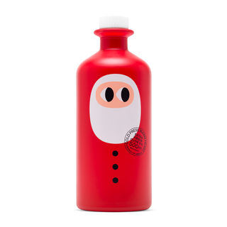 Yiayia and Friends fles extra virgin olijfolie kerstman in giftbox